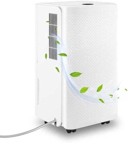 Luftentfeuchter mit einer Entfeuchtungsleistung von 16 Litern pro Tag - geeignet für Räume bis zu 25 m² - mit einem Wasserbehälter von 1500 ml - weiß - leise und energieeffizient