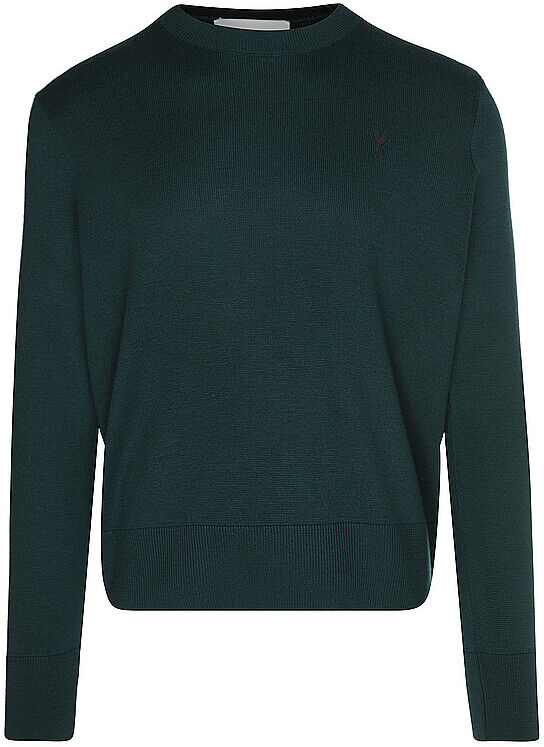 AMI PARIS Pullover  dunkelgrün   M M