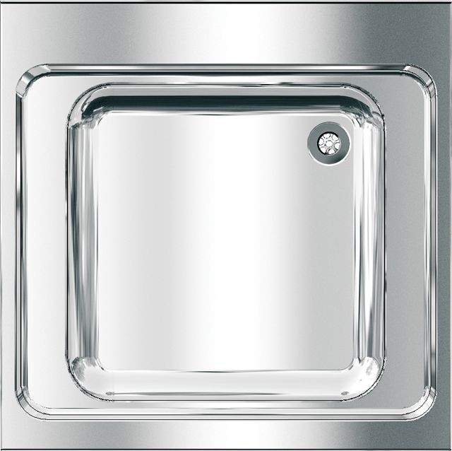 KWC Aquarotter GmbH KWC Aquarotter Gewerbespüle, MAXIMA, Edelstahl, 700x432x700 mm, 2000057144 2000057144