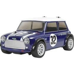 Tamiya RC Mini Cooper Racing MB-01 Blau 1:10 RC Modellauto Elektro Straßenmodell Frontantrieb (2WD) Bausatz 2,4 GHz 58747