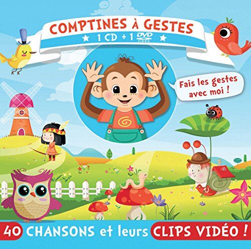 Divers Artistes - Comptines à gestes (CD/DVD) - Preis vom 11.10.2026 03:10:56 h