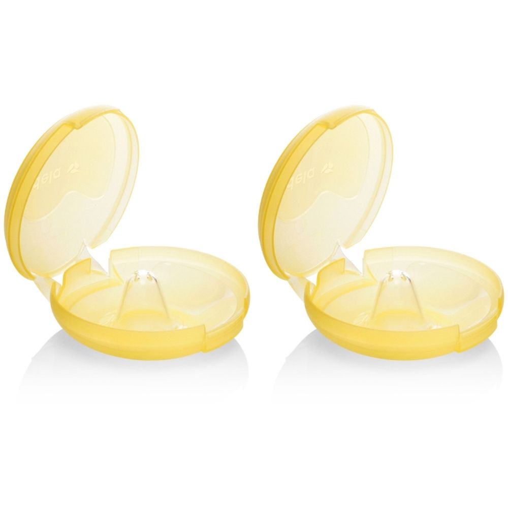 2x Medela Brusthütchen Contact S 2x2 St Brusthütchen, -hauben, -schalen