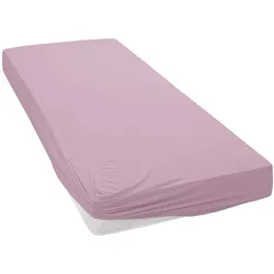 Janine Spannbetttuch Elastic-Jersey 5002 holunder 150x200 cm