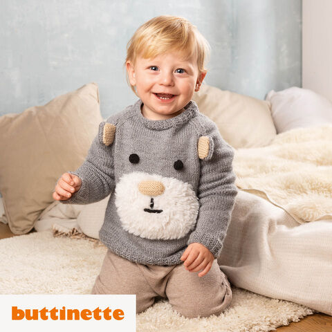 Strickanleitung – Babypullover aus Woll Butt Venia