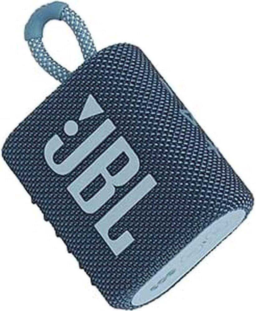 JBL Go 3 Portable Bluetooth Speaker -  Blue, New