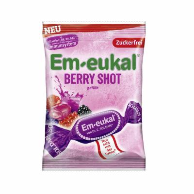 Dr. C. SOLDAN GmbH EM-EUKAL Bonbons Berry Shot zuckerfrei 75 g 09922037