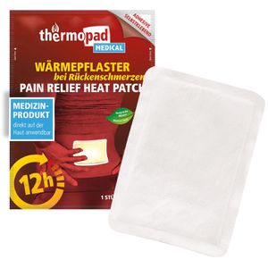 Thermopad Wärmepflaster Medical bei Rückenschmerzen, 10 Stück, für den Rücken, 13 x 9,5 cm, bis zu 12h Wärme