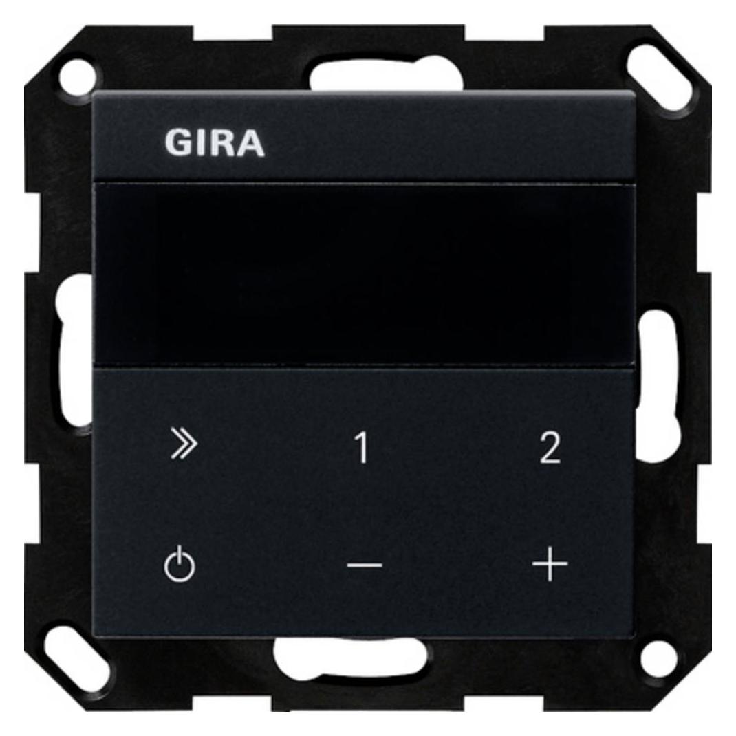 Gira 2320005 UP-Radio IP System 55 Schwa (Internetradio, Bluetooth, WLAN) (2320005)