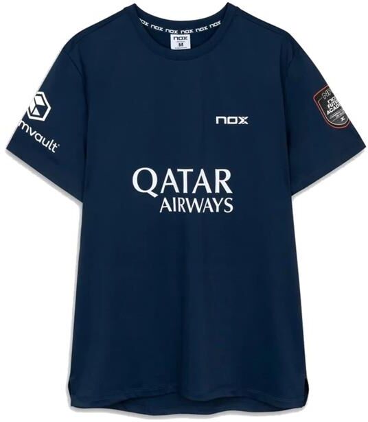 Nox Sponsors At10 Dark Blue Agustin Tapia T-Shirt 2026, M