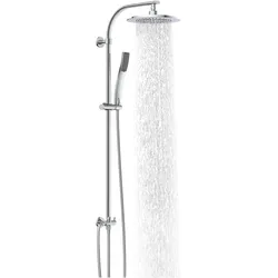 Eisl, Duschsystem, Regendusche Bad STILOVAL Überkopfbrause-Set Chrom Duschsystem Regenbrause DXSTIOVCS-PR