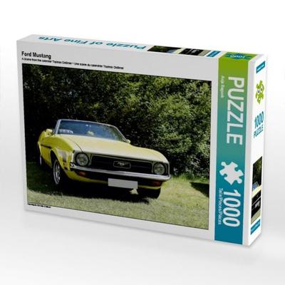 CALVENDO Puzzle Ford Mustang | 1000 Teile Lege-Größe 64 × 48 cm Foto-Puzzle für glückliche Stunden