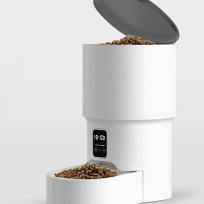 Uplifted Finds Automatic Pet Feeder Smart WiFi Food Dispenser For Cats And Dogs button Pet Feeder