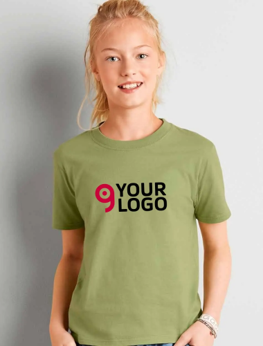 T-shirt bambino cotone ring-spun regular fit Personalizzate o neutre Gildan