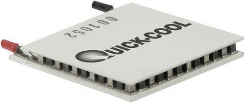 QuickCool QC-71-1.0-3.0AS Peltier-Element 8.1V 3.5A 16.7W (LxBxH) 22.4 x 22.4 x 3.6