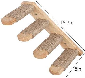 Uplift Treasures Wall Mounted Cat Climbing Shelf Stairs stairway B