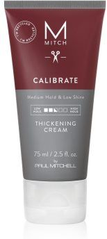 Paul Mitchell Mitch Calibrate Thickening Cream creme suave para styling para densidade de cabelo 75 ml. Mitch Calibrate Thickening Cream