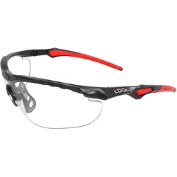 Safety Jogger, Unisex, Sportbrille, Hawk (Black), Schwarz