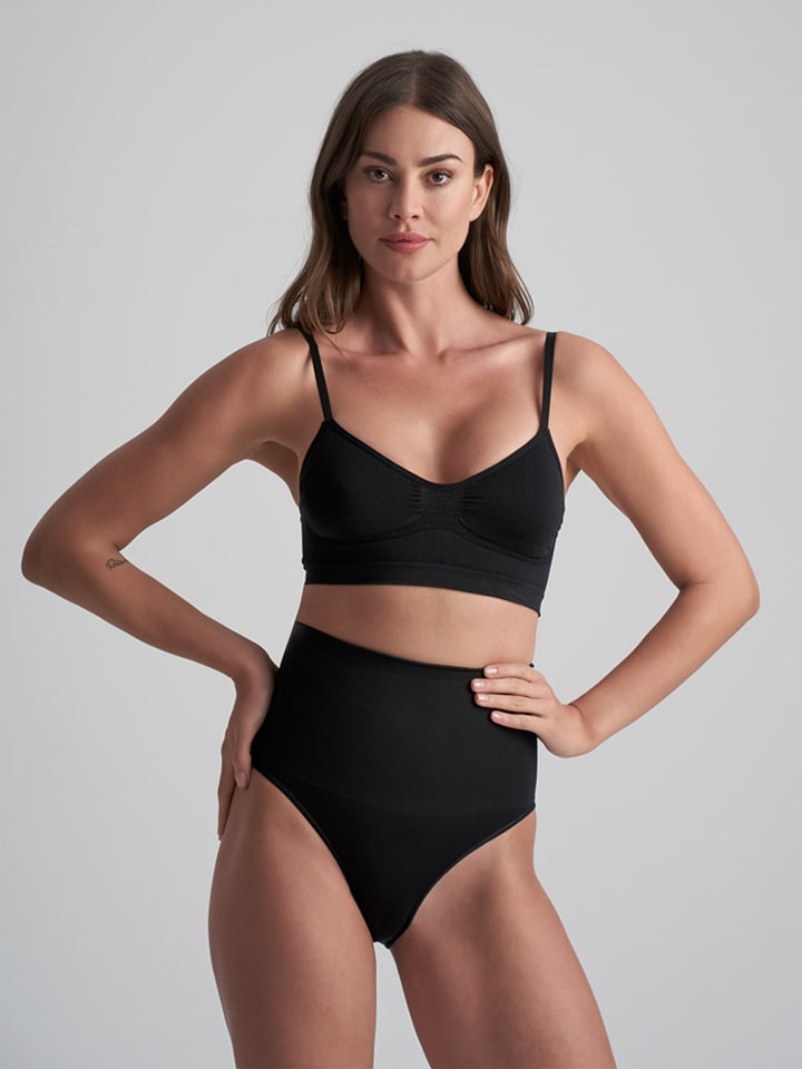 Bye Bra Bustier in Schwarz - M