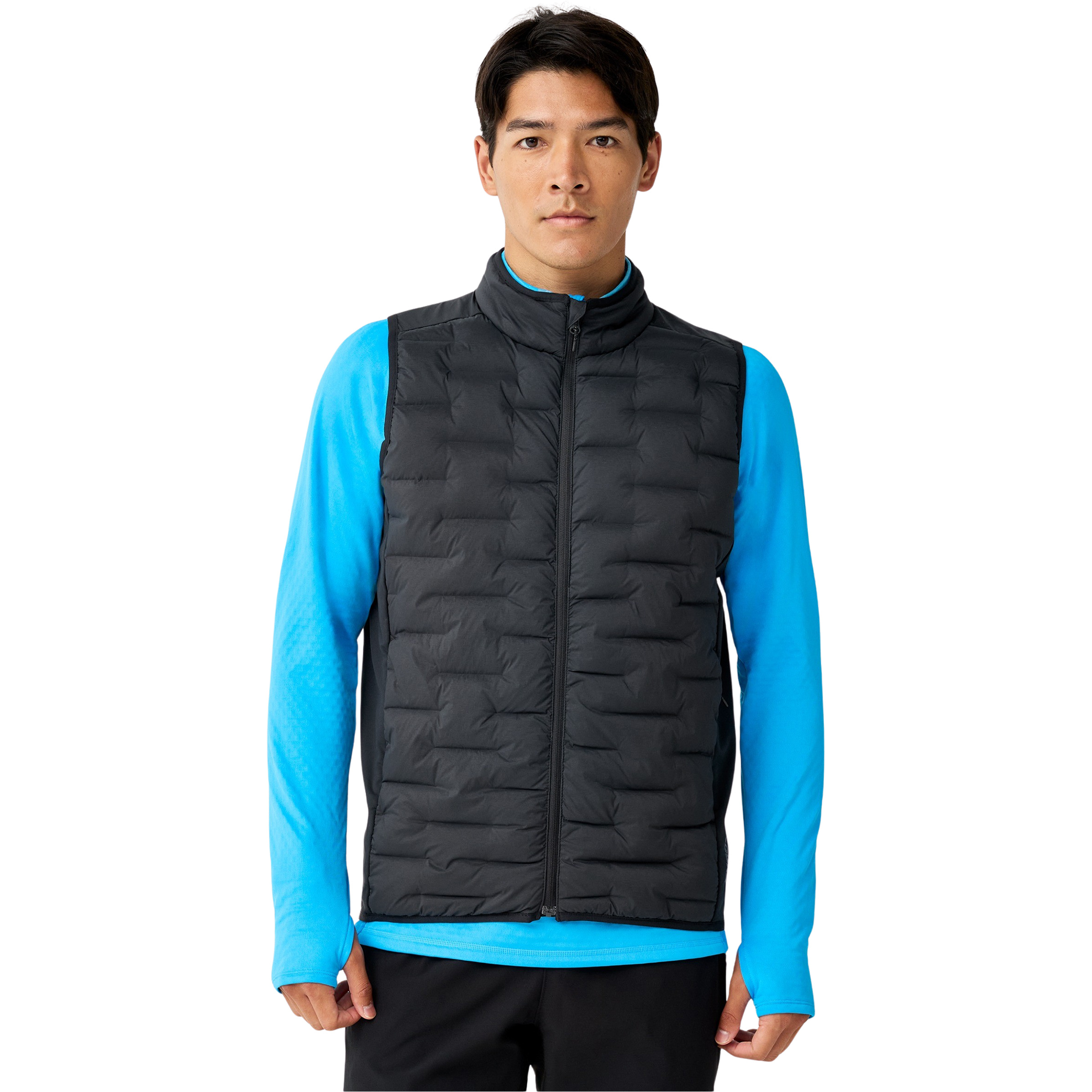Brooks Momentum Thermal Weste Herren Kunstfaserwesten schwarz Größe XL Laufen Isolierend Wasserabweisend