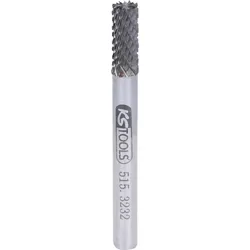 KS Tools HM Zylinder-Frässtift Form A mit Stirnverzahnung - 515.3232