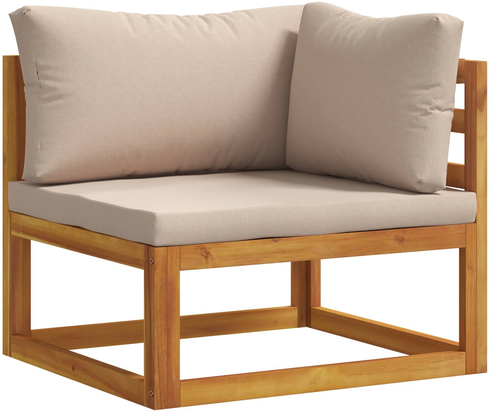 vidaXL Ensemble de canapé modulable avec coussins 2 pc 2 place