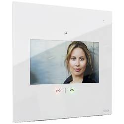 m-e modern-electronics VDV-1007 W Video-Türsprechanlage Funk Inneneinheit Weiß 41278