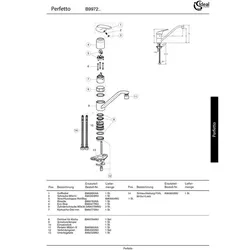 Ideal Standard Perlator PL-HC-IT, M22x1-S, B960920AA B960920AA