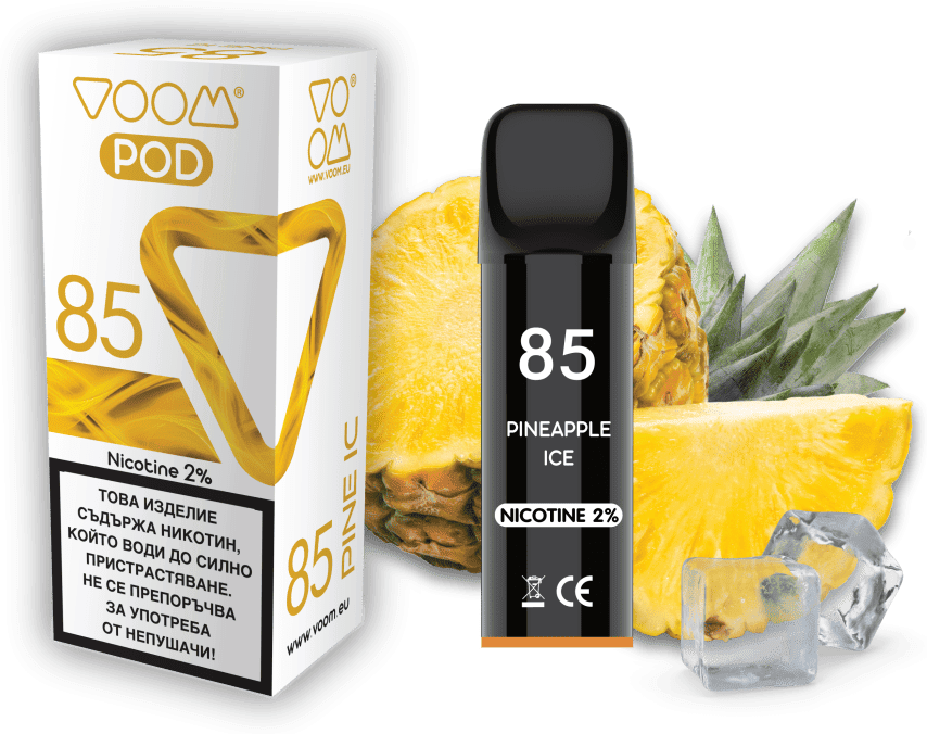VOOM POD 85 Pineapple Ice  2 ml - 2% nicotine - 1  single unit