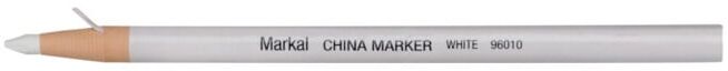MARKAL China Marker blanc avec enveloppe en papier (96010)