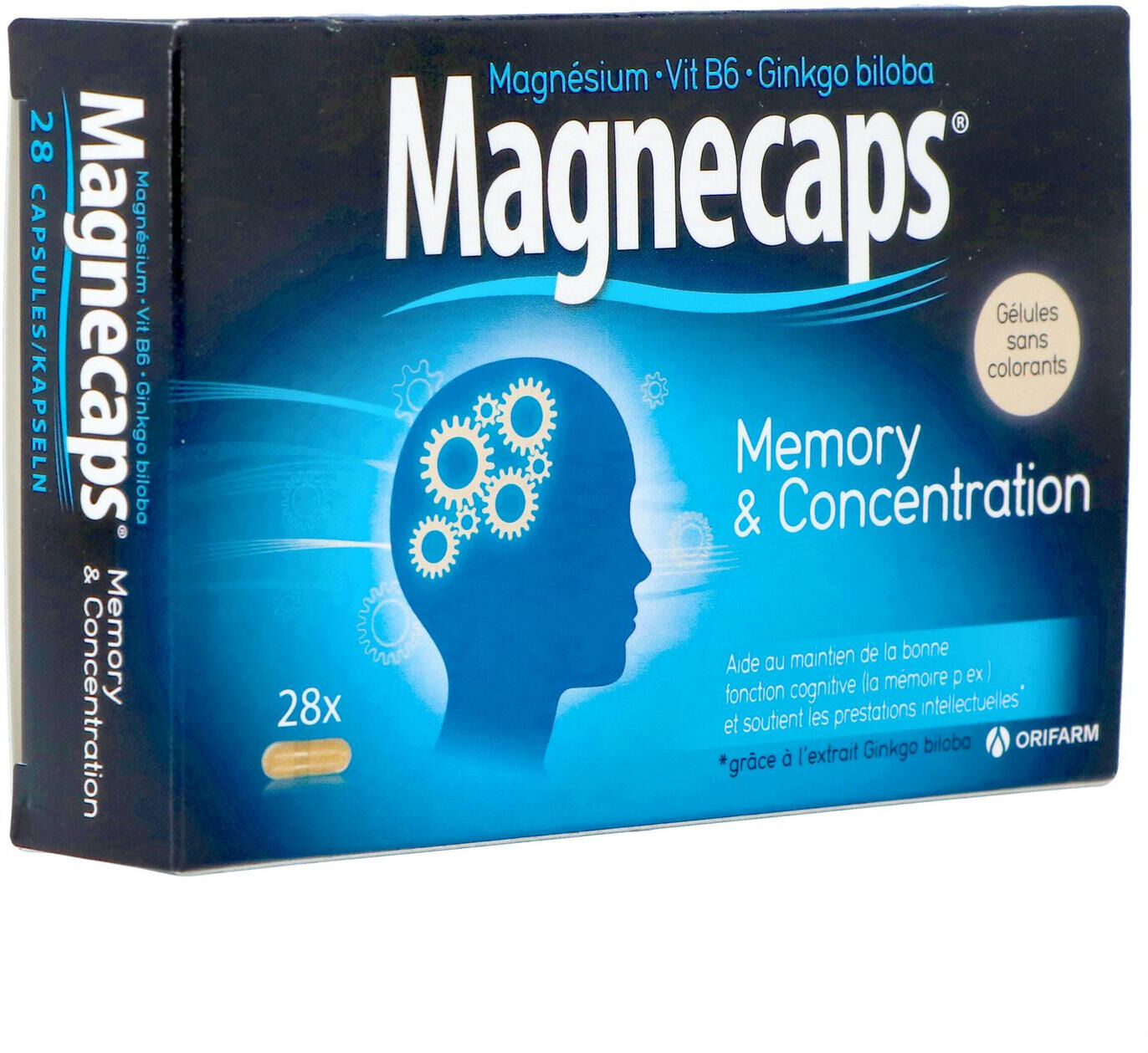 Magnecaps Memory/Concentration 28 Capsules NF