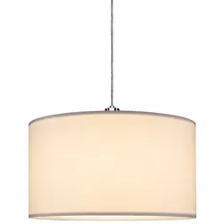PAULMANN Schirm weiß sym direkt Stoff URail 953.66 Ø454x260mm