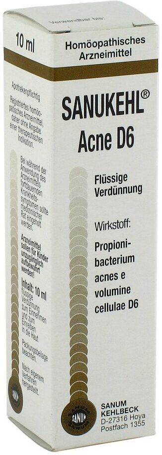 Sanukehl Acne D6 Tropfen 10ml