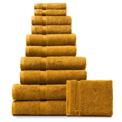 RHOMTUFT Frottierserie PRINCESS gold Badetuch 95 x 180 cm