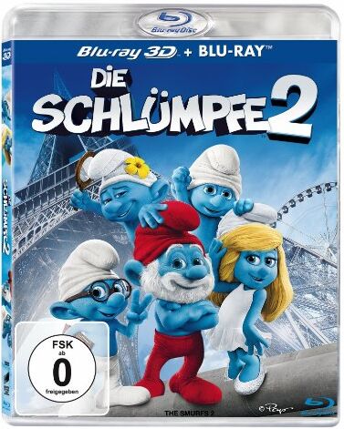 Raja Gosnell - Die Schlümpfe 2 (3D Version + Blu-ray) - Preis vom 06.10.2026 07:26:00 h