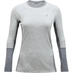 Peak Performance Layer Magic Crew, hellgrau/grau