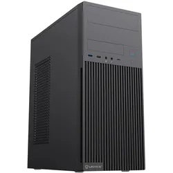 Unykach AERO C360 (ATX, mATX, Mini-ITX), PC Gehäuse, Schwarz