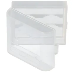 Soshine Plastikbox für 2x 16340/RCR123 transparent