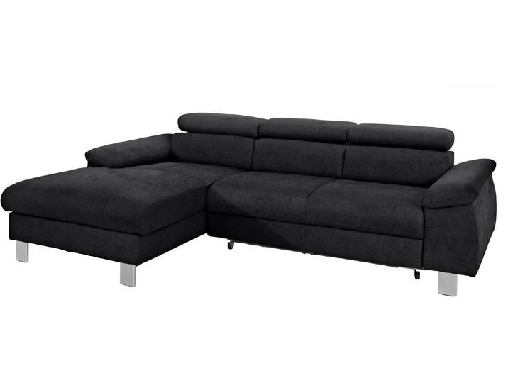 COTTA Ecksofa Komaris L-Form, B: 244 cm, mit Kopfteilverstellung, optional Schlaffunktion, Bettkasten & Licht