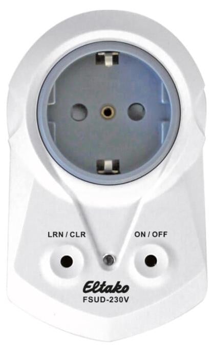 Eltako FSUD-230V draadloze actuator voor stopcontacten en universele dimmer