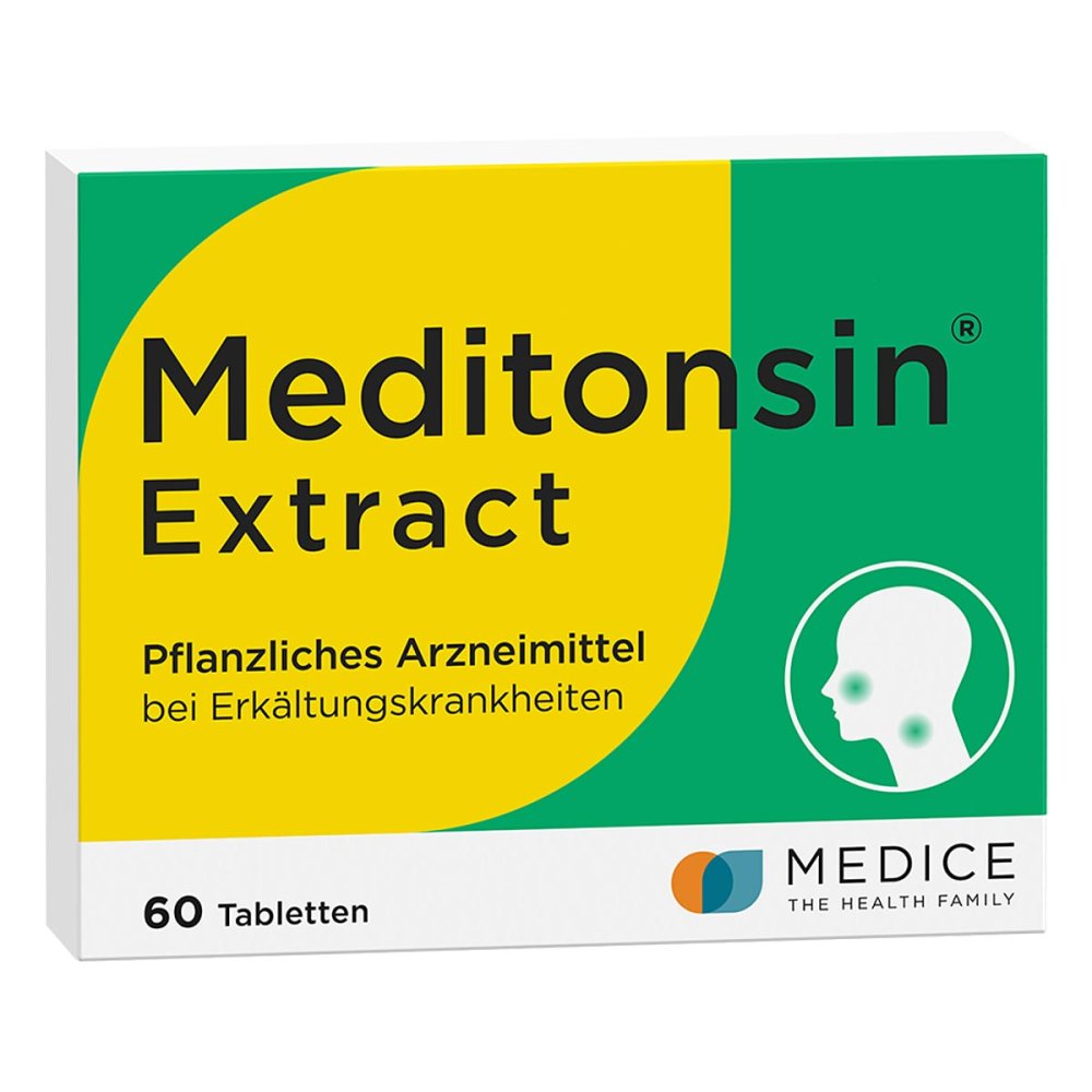 MEDICE Arzneimittel Pütter GmbH&Co.KG Meditonsin Extract Pflanzliche Erkältungstabletten 19846886