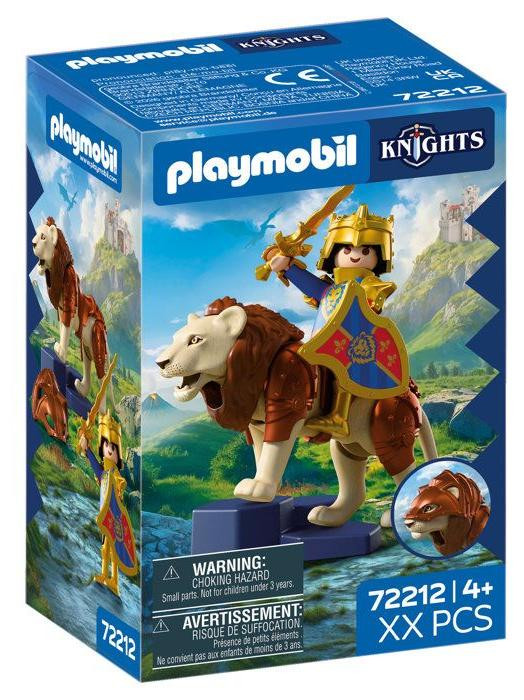Playmobil Avontuur 72212 Leeuw en gouden ridder