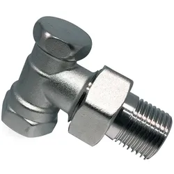 Thermostatventil Rücklaufverschraubung 1/2" Zoll Eck Ventil für Heizkörper