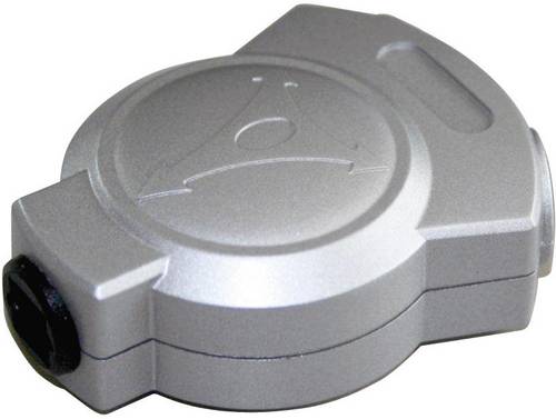 Hicon POF-810 Toslink Audio Y-Adapter [1x Toslink-Buchse (ODT) - 2x Toslink-Buchse (ODT)] 0.00 m Silber