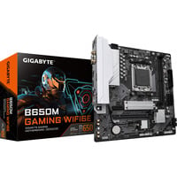 B650M GAMING WIFI6E, Mainboard schwarz/silber