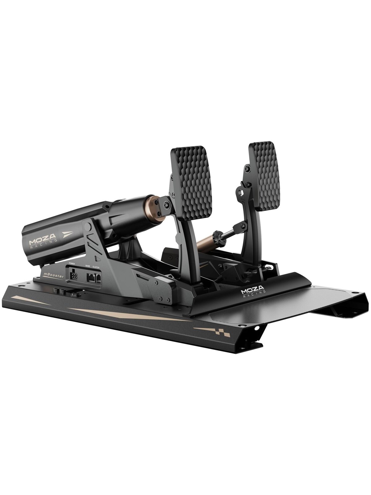 Moza Racing mBooster Active Pedal Bundle + CRP2 Throttle - Wired Pedals - PC
