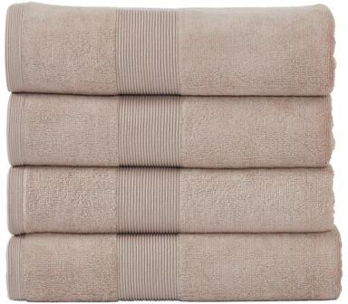 Fabstyles Soft Absorbent Bath Towel, 27 x 54 Inches, Set of 4