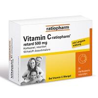 VITAMIN C-RATIOPHARM retard 500 mg Kapseln 30 St