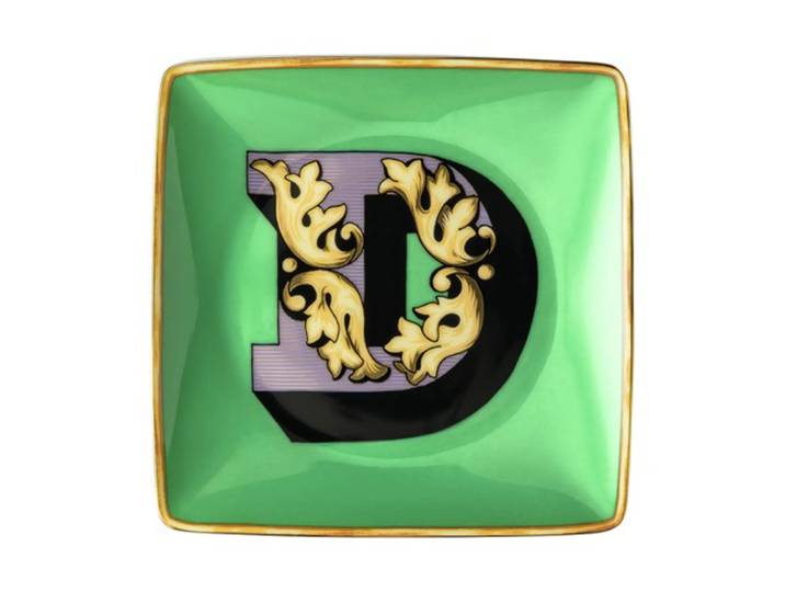 Versace Assiette 12 cm Versace Holiday Alphabet D