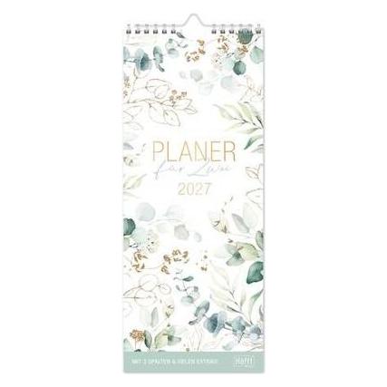 Häfft-Verlag GmbH Wandkalender Planer für Zwei 2027 (11370-8)