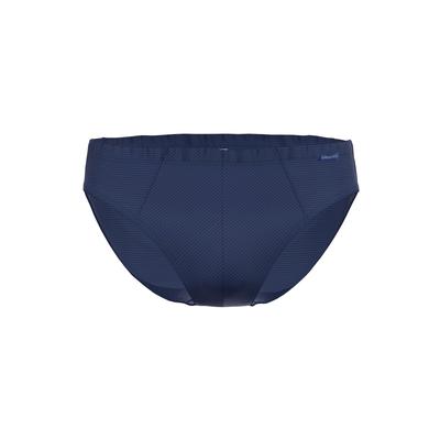 Slip AMMANN "Slip Cotton & More Mini Slip 1er Pack", Herren, Gr. L, blau (dunkelblau), Obermaterial: 57% Modal CMD. 35% Baumwolle CO. 8% Elasthan EL., Unterhosen Slip